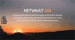 Desktop Screenshot of netvault360.com